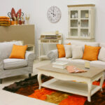 Tualetinis staliukas SAMIRA 80x48xH101cm, antikinė balta/natūrali - Image 2