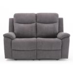 MILO 2 vietų sofa su elektriniu mechanizmu, pilka - Image 2