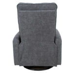 Kėdė EDDY su supamuoju ir sukamuoju rankiniu mechanizmu, pilka - Image 5