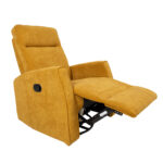 Kėdė EDDY su supamuoju ir sukamuoju rankiniu mechanizmu, geltona - Image 2