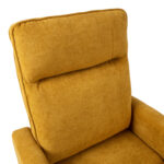 Kėdė EDDY su supamuoju ir sukamuoju rankiniu mechanizmu, geltona - Image 6