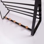 Sieninė lentyna FOREST 60x33x20cm, juoda - Image 2