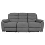 MIMI 3 vietų sofa su elektriniu mechanizmu, pilka - Image 4