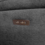 MIMI 3 vietų sofa su elektriniu mechanizmu, pilka - Image 8