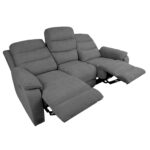 MIMI 3 vietų sofa su elektriniu mechanizmu, pilka - Image 9