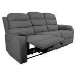 MIMI 3 vietų sofa su elektriniu mechanizmu, pilka - Image 10