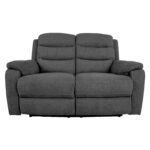 MIMI 2 vietų sofa su elektriniu mechanizmu, pilka