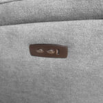 MIMI 3 vietų sofa su elektriniu mechanizmu, šviesiai pilka - Image 7