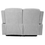 MIMI 2-vietė sofa su atlošiama atkalte, elektrinė, sidabriškai pilka - Image 4