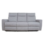 MORA 3 vietų sofa su rankiniu mechanizmu, pilka - Image 3