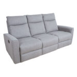 MORA 3 vietų sofa su rankiniu mechanizmu, pilka - Image 4
