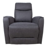 Elektrinis fotelis BUSTER, pilkos spalvos - Image 3