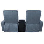 GASTON 2 vietų sofa su elektriniu mechanizmu, mėlyna - Image 5