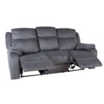 GENTRY 3-vietė sofa su rankiniu mechanizmu, pilka - Image 2