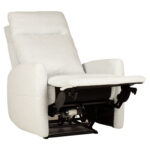 Kėdė KATY su elektriniu mechanizmu ir masažo funkcija, melsvai balta - Image 2