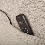 Kėdė KATY su elektriniu mechanizmu ir masažo funkcija, pilka - Image 6