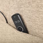 Kėdė KATY su elektriniu mechanizmu ir masažo funkcija, smėlio spalvos - Image 6