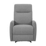 Elektrinis fotelis KATY, šviesiai pilkos spalvos - Image 7