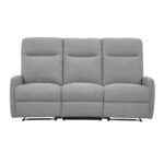 Sofa KATY 3 vietų, elektrinė, šviesiai pilka - Image 3