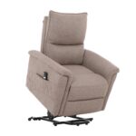 Kėdė GIANNI su elektriniu pakėlimo mechanizmu, smėlio spalvos - Image 4