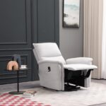 Kėdė GIANNI su elektriniu pakėlimo mechanizmu, pilkšvai balta - Image 7