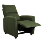 Kėdė-lovas ZAC su stumdomu atlošo mechanizmu, žalia - Image 2