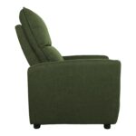 Kėdė-lovas ZAC su stumdomu atlošo mechanizmu, žalia - Image 4