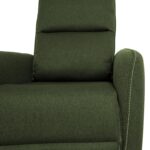 Kėdė-lovas ZAC su stumdomu atlošo mechanizmu, žalia - Image 6