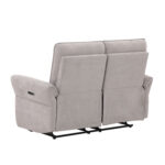 DAMIKA 2-vietė sofa su elektriniu mechanizmu, pilka - Image 7