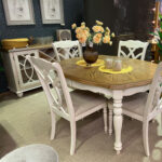 Spintelė LILY 152x46xH84cm, antikinė balta - Image 6