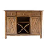 Šoninė lenta JAMES 120x46xH91cm, kaimiškas ąžuolas - Image 3