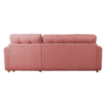 Kampinė sofa-lova WAIOLA rožinės spalvos - Image 8