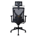 Darbo kėdė MIKE juoda tinklelio - Image 4