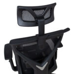 Darbo kėdė MIKE juoda tinklelio - Image 5