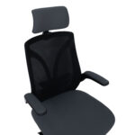 Darbo kėdė TANDY pilka / juoda - Image 5