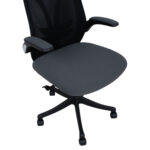 Darbo kėdė TANDY pilka / juoda - Image 6