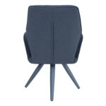 Kėdė COLUMBUS sukamoji, tamsiai pilka - Image 4