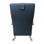 Supamasis krėslas VENLA melsvai pilkos spalvos - Image 5