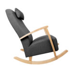 Supamasis krėslas VENLA tamsiai pilkas - Image 4