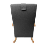 Supamasis krėslas VENLA tamsiai pilkas - Image 5