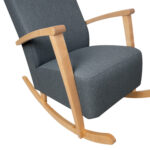 Supamasis krėslas VENLA tamsiai pilkas - Image 7