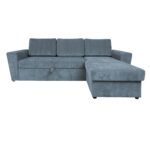 Kampinė sofa lova INGMAR jūros mėlyna - Image 4