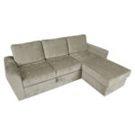 Kampinė sofa lova INGMAR beige - Image 4