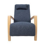 Fotelis VENLA melsvai pilkas - Image 3