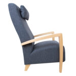 Fotelis VENLA melsvai pilkas - Image 4