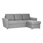 Kampinė sofa-lova INGA pilka