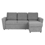 Kampinė sofa-lova INGA pilka - Image 4