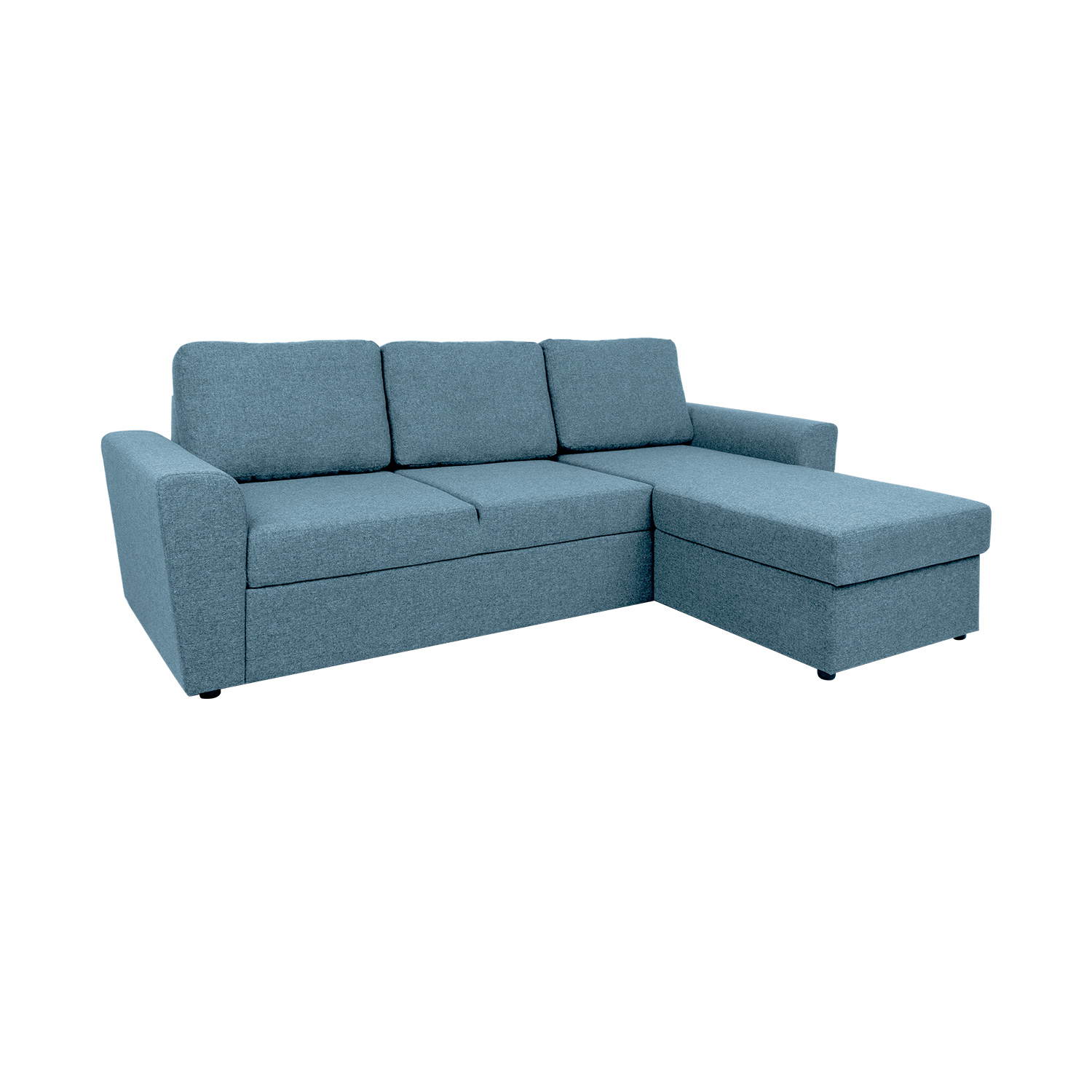 15631 Kampinė sofa lova INGMAR šviesiai mėlyna - Image 1