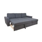 Kampinė sofa-lova INGMAR pilka - Image 3
