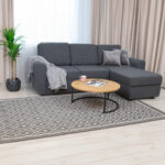 Kampinė sofa-lova INGMAR tamsiai pilka - Image 8